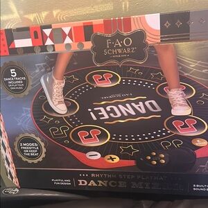 FAO Schwarz Red and Black Interactive Dance Mat